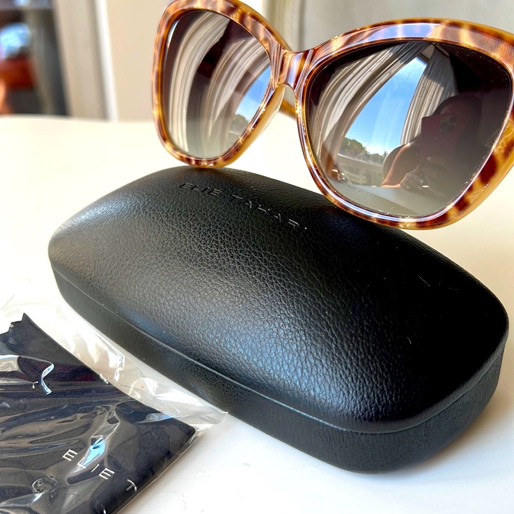 Elie Tahari Cat Eye EL118 60-13-145 HANDMADE!